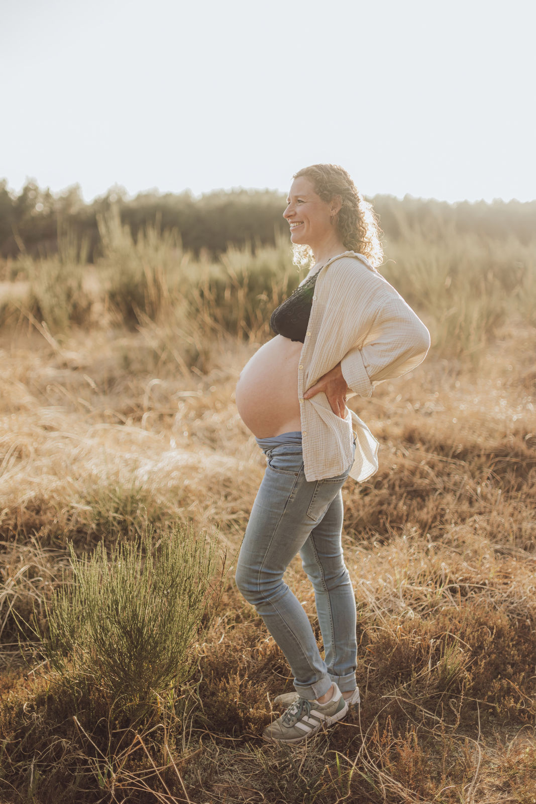 Babybauch-Shooting-Rostock-Mecklenburg-Vorpommern-Fotostudio-7 Fotoshooting mit deinem Welpen - Aussiewelpe