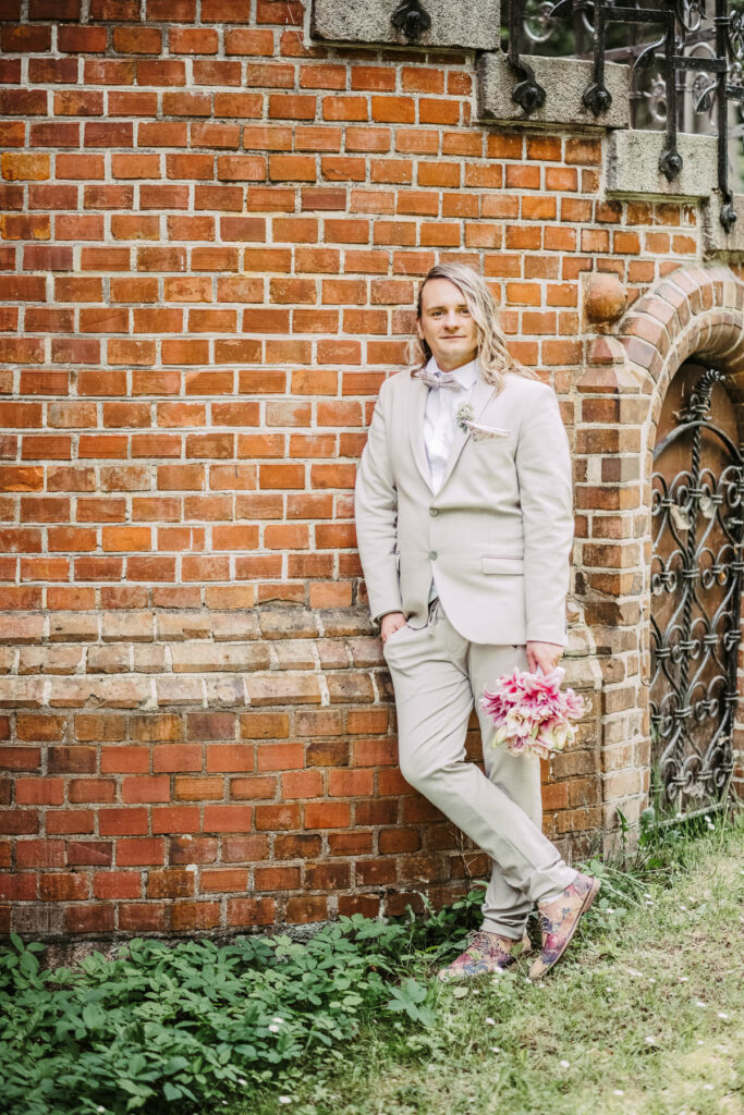 Hochzeit mit Hund - Gleichgeschlechtliche Trauung Gelbensande - Hochzeitsfotografin MV