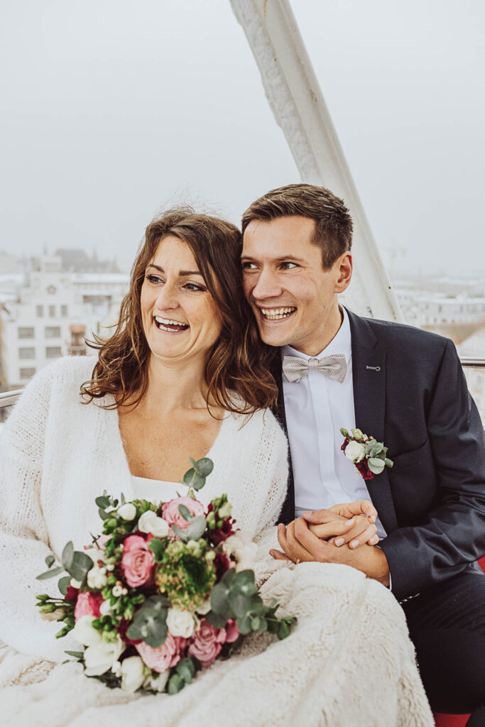 Hochzeitsfotograf - Trauung im Standesamt Rostock - Winterhochzeit