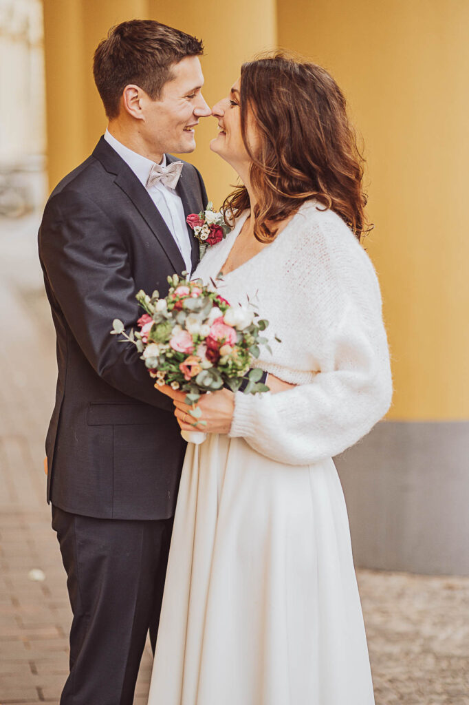 Hochzeitsfotograf - Trauung im Standesamt Rostock - Winterhochzeit