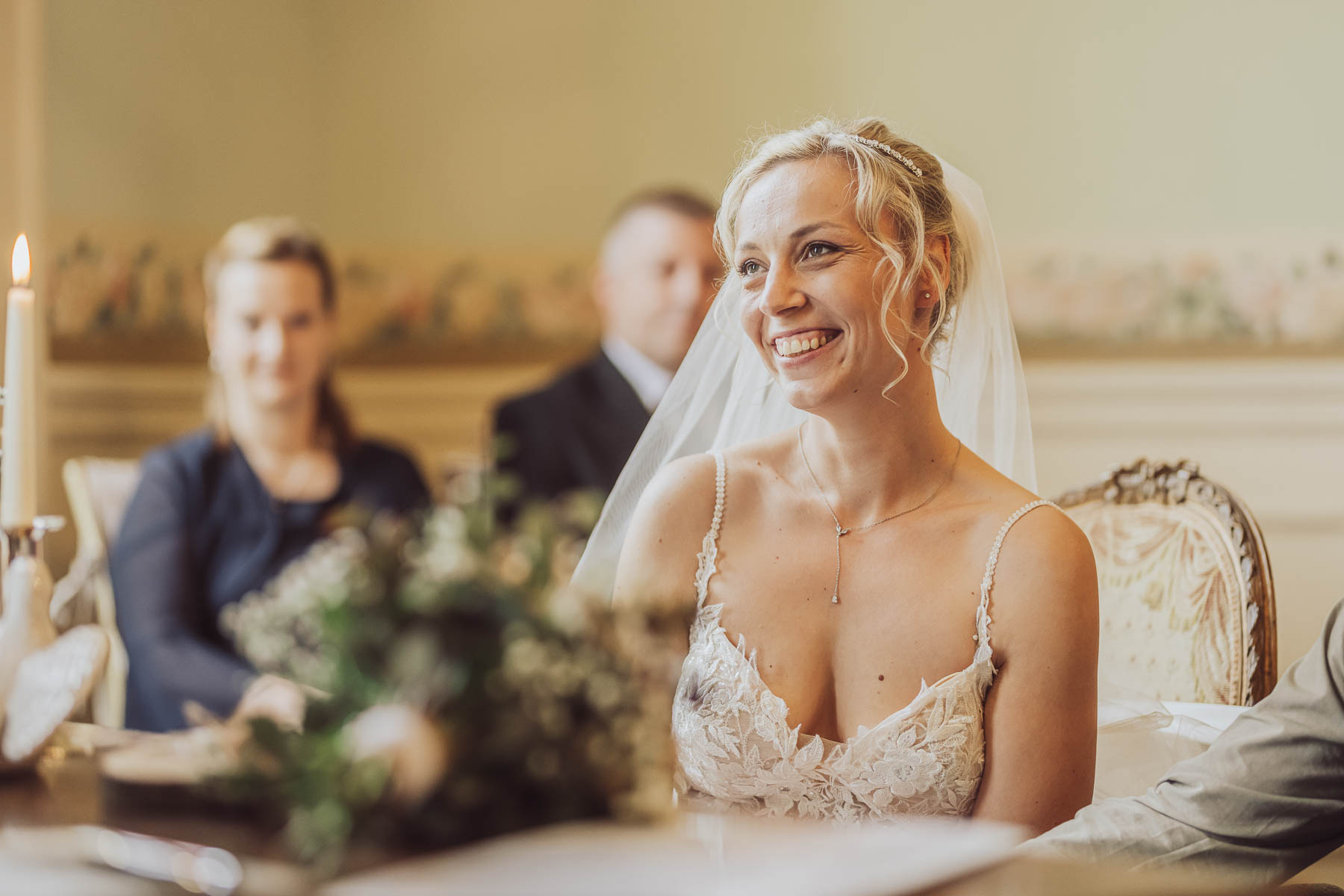 Trauung im Schloss Karow - Hochzeitsfotograf MV