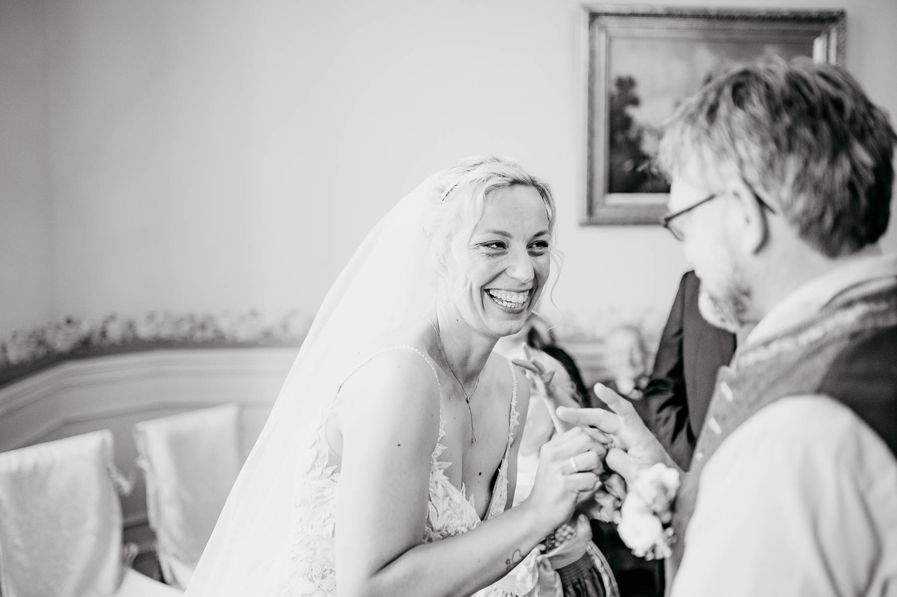 Trauung im Schloss Karow - Hochzeitsfotograf MV