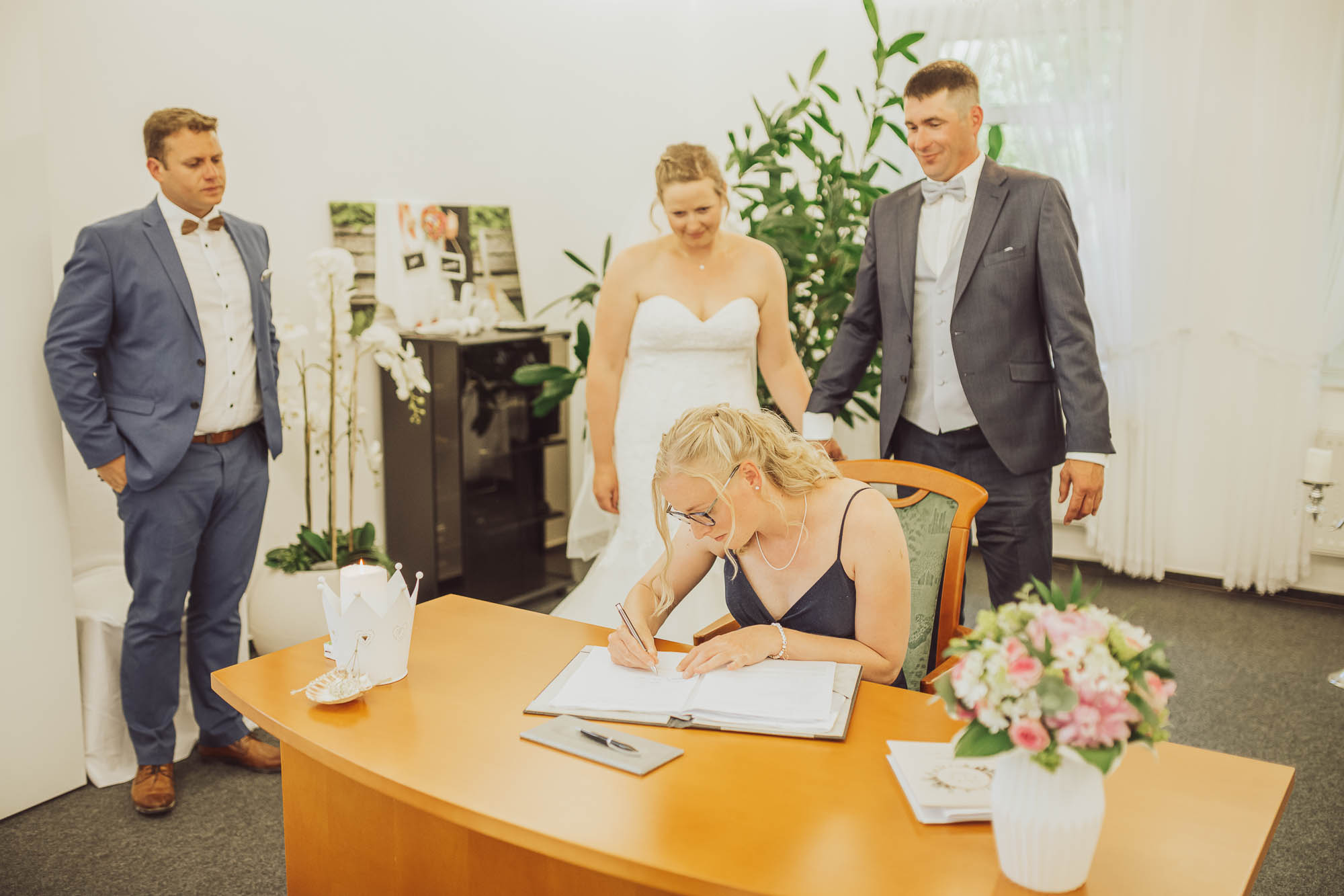 Trauung im Standesamt Satow - Hochzeitsfotograf Rostock