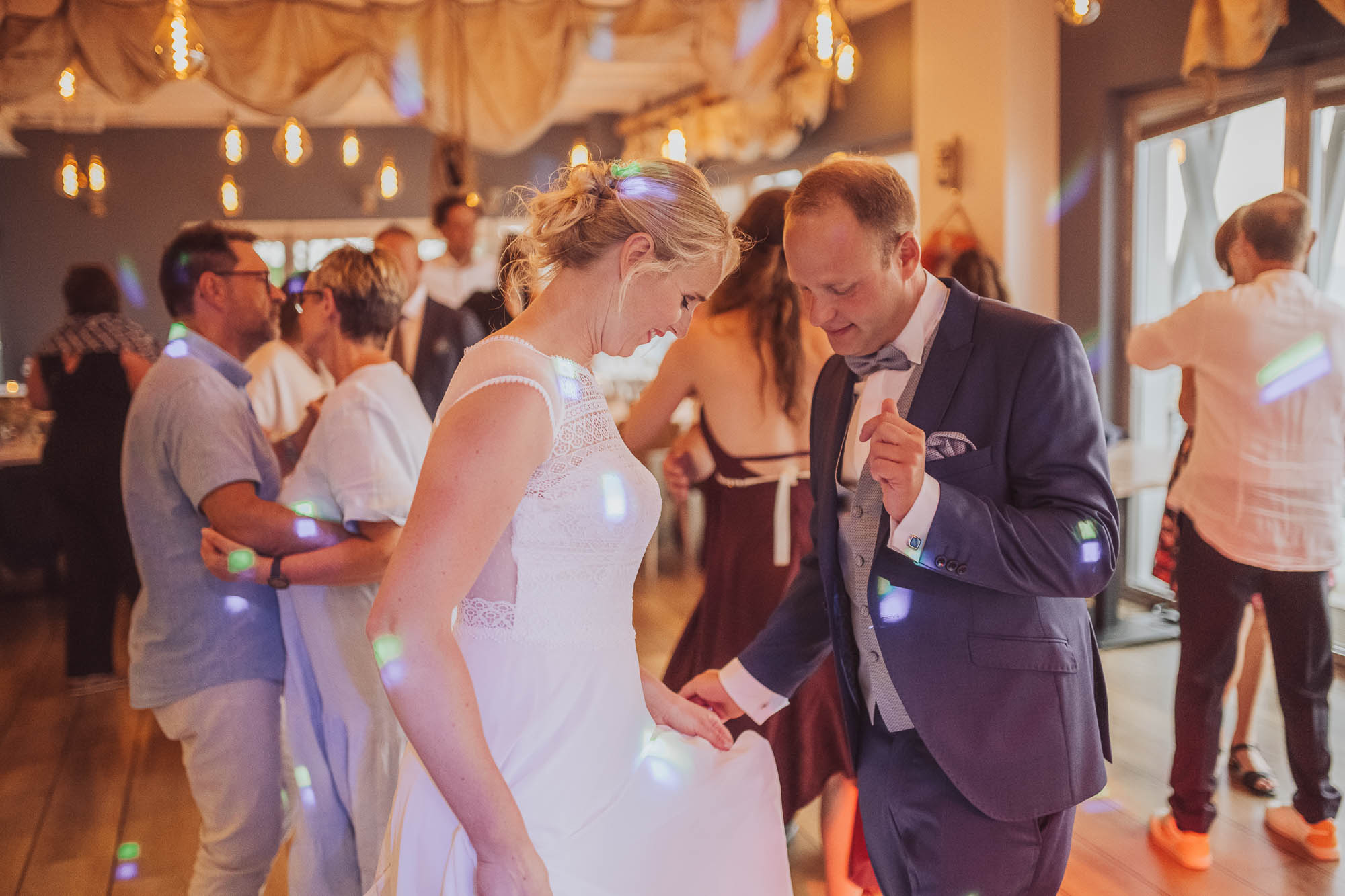 Hochzeitsreportage Strandhochzeit Markgrafenheide - Hochzeit Blaue Boje