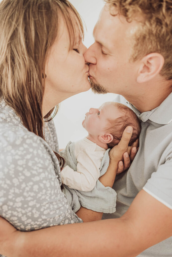 Fotoshooting Neugeborene - Baby im Fotostudio Rostock