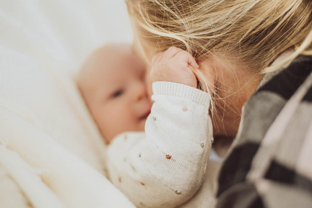 Fotoshooting Neugeborene - Baby im Fotostudio Rostock