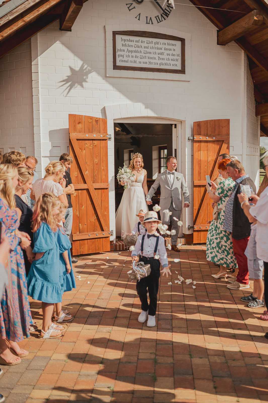 Hochzeit in der Kapelle auf dem Golchener Hof