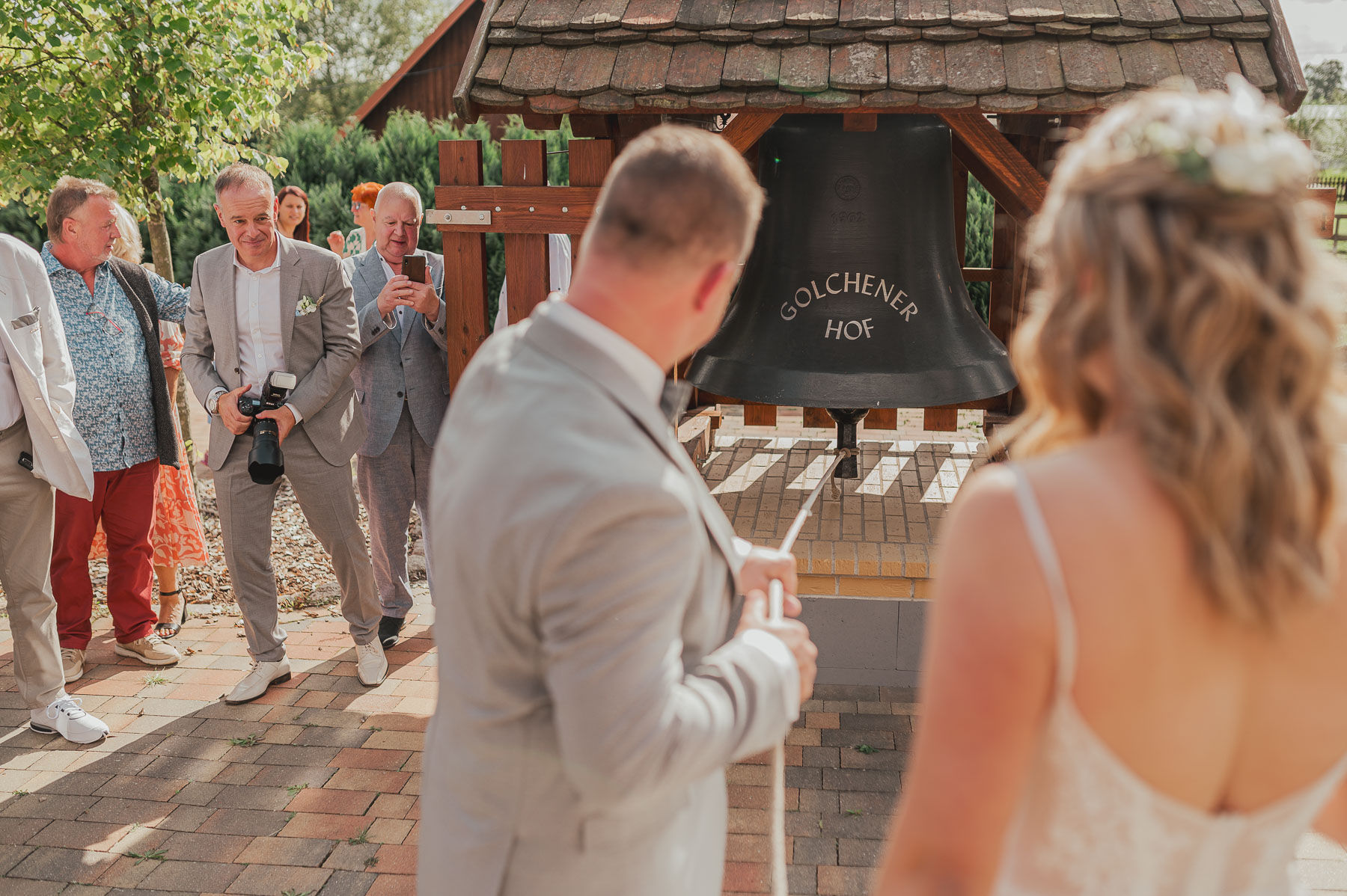 Hochzeit in der Kapelle auf dem Golchener Hof